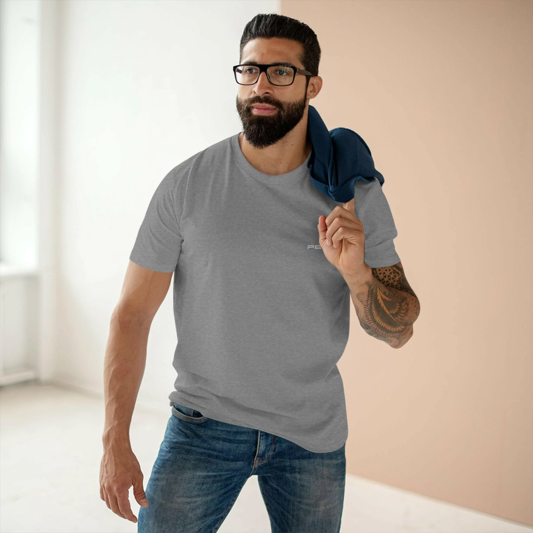 PEAK Men's Staple Tee 002 (Available in 7 Colors) - Image 15